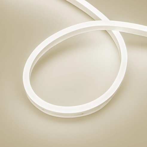 Лента светодиодная герметичная AURORA-PS-A120-16x8mm 24V Day4000 (10 W/m, IP65, 2835, 5m) (Arlight, Силикон)