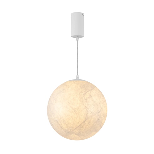 Светильник SP-SILKA-HANG-R300-7W Warm2700 (WH, 330 deg, 230V) (Arlight, IP20, Натуральный шелк, 3 года)