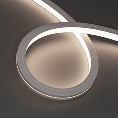 Лента герметичная MOONLIGHT-PRO-TOP-X320-20x20mm 48V White6000 (10 W/m, IP67, 30m, wire x2) (Arlight, Вывод боковой, 7 лет)