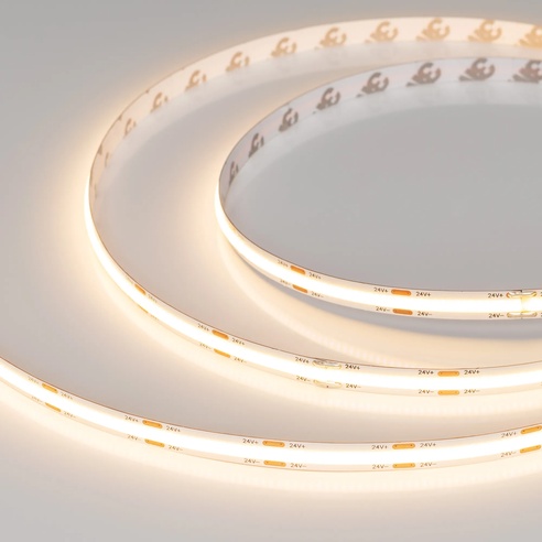 Лента светодиодная COB-5000NANO-CSP-544-24V Warm3000 (8mm, 11.5W, IP65) (Arlight, -)