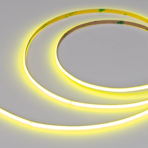 Лента светодиодная COB-X480-4mm 24V Yellow Volt (4 W/m, IP20, 5m) (Arlight, -)