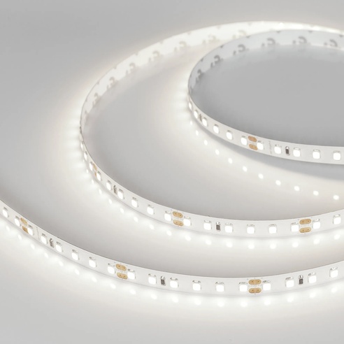 Лента светодиодная RT-A120-8mm 24V Day5000 CRI98 (9.6 W/m, IP20, 2835, 5m) (Arlight, Открытый)