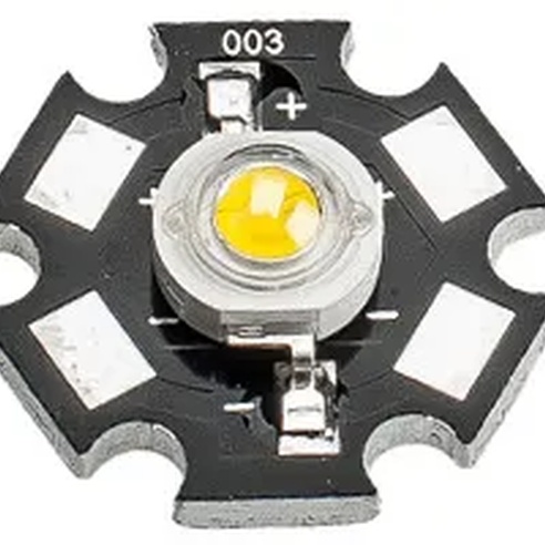 Мощный светодиод ES-STAR-1W White 90Lm 6000K (ANR, STAR type)