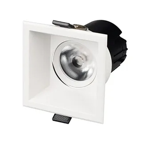 Светильник MS-FLOW-BUILT-S85x85-12W Day4000 (WH, 38 deg, 230V) (Arlight, IP20 Металл, 5 лет)