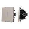 Механизм выключателя одноклавишный непроходной LED SWT-NOBE-MK01-SFPL-L-CA (230V, 10A) (Arlight, Кашемир)