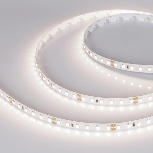 Лента светодиодная RT-A120-8mm 24V Day4000 CRI98 (14.4 W/m, IP20, 2835, 5m) (Arlight, Открытый)