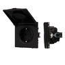 Механизм розетки влагозащищённый SCT-NOBE-MCP-SFPL-BK (230V, 16A) (Arlight, -)