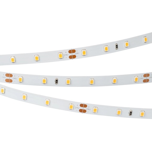 Лента светодиодная RT 2-5000 24V SUN Warm3000 (2835, 60 LED/m, LUX) (Arlight, 7.2 Вт/м, IP20)