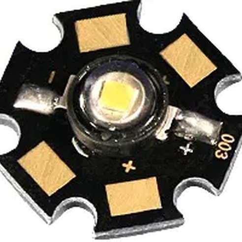 Мощный светодиод ARPL-Star-1W Blue (14B1E) (Arlight, STAR type)