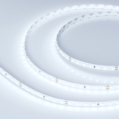 Лента светодиодная RT-A98-8mm 24V Cool 8K (10 W/m, IP20, 2835, 5m) (Arlight, 10 Вт/м, IP20)