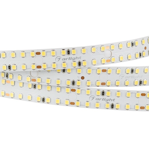 Лента светодиодная S2-2500 24V Warm2400 20mm (2835, 280 LED/m, LUX) (Arlight, 20 Вт/м, IP20)