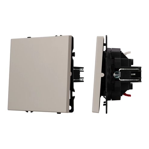 Механизм звонкового выключателя SWT-NOBE-MKR1-SFPL-CA (230V, 10A) (Arlight, Кашемир)