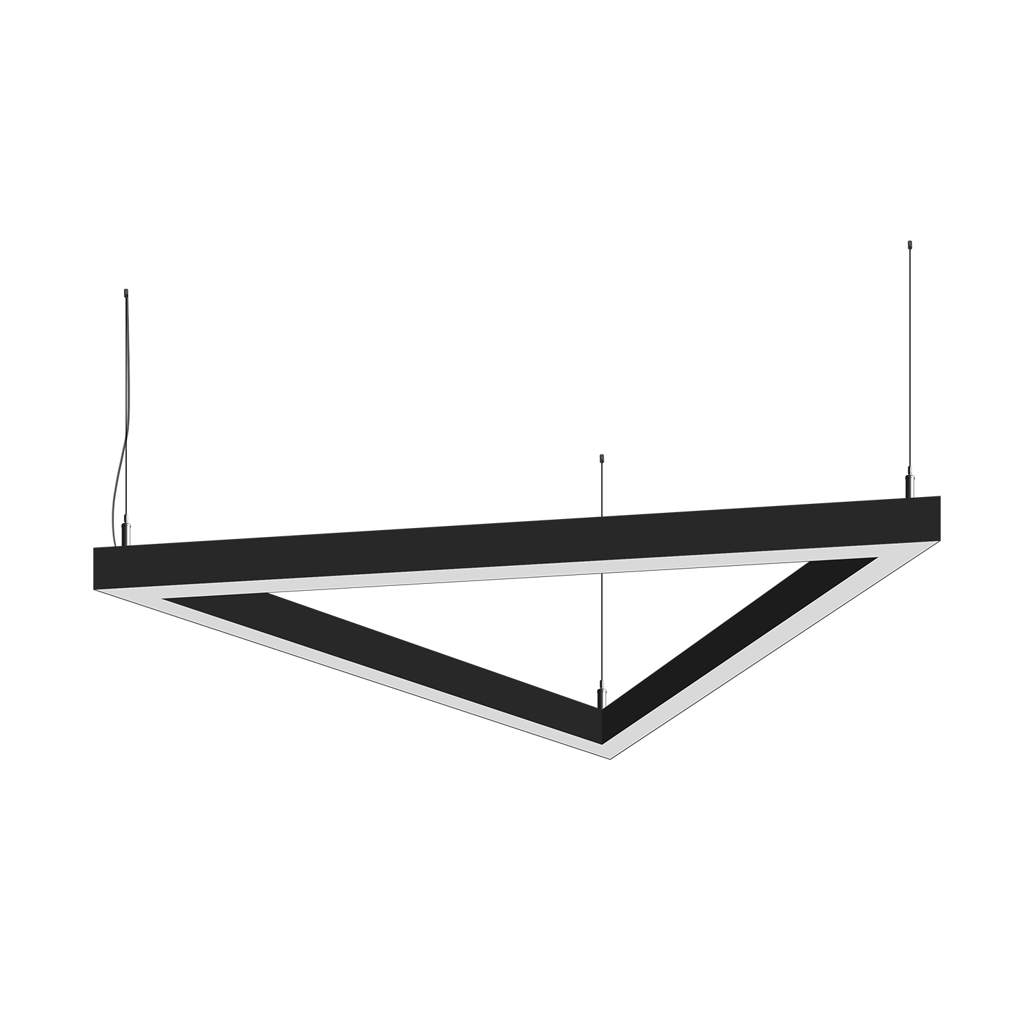 Cветодиодный фигурный светильник MS-TRIO-O Треугольник 3x750mm 40W 3000/4000/6000К - изображение товара