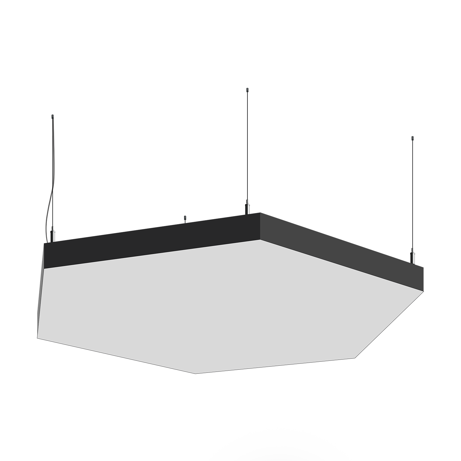 Cветодиодный фигурный светильник MS-HEX Гексагон 700mm 75W 3000/4000/6000K - изображение товара