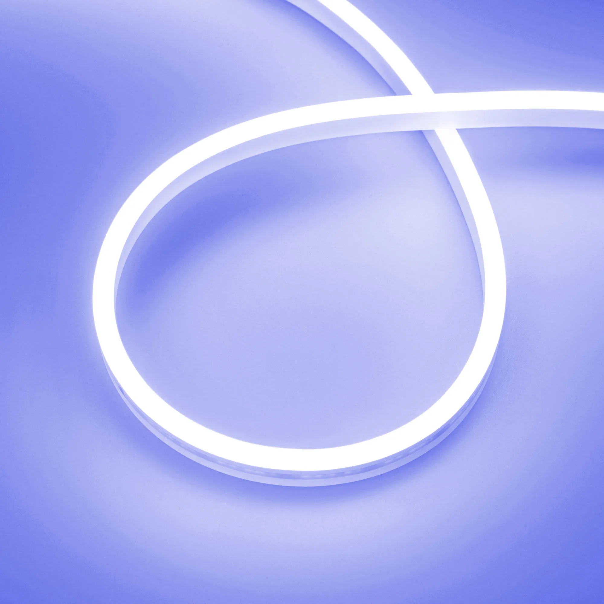 Лента светодиодная герметичная AURORA-PS-A120-12x6mm 24V Blue (10 W/m, IP65, 2835, 5m) (Arlight, Силикон) - изображение товара