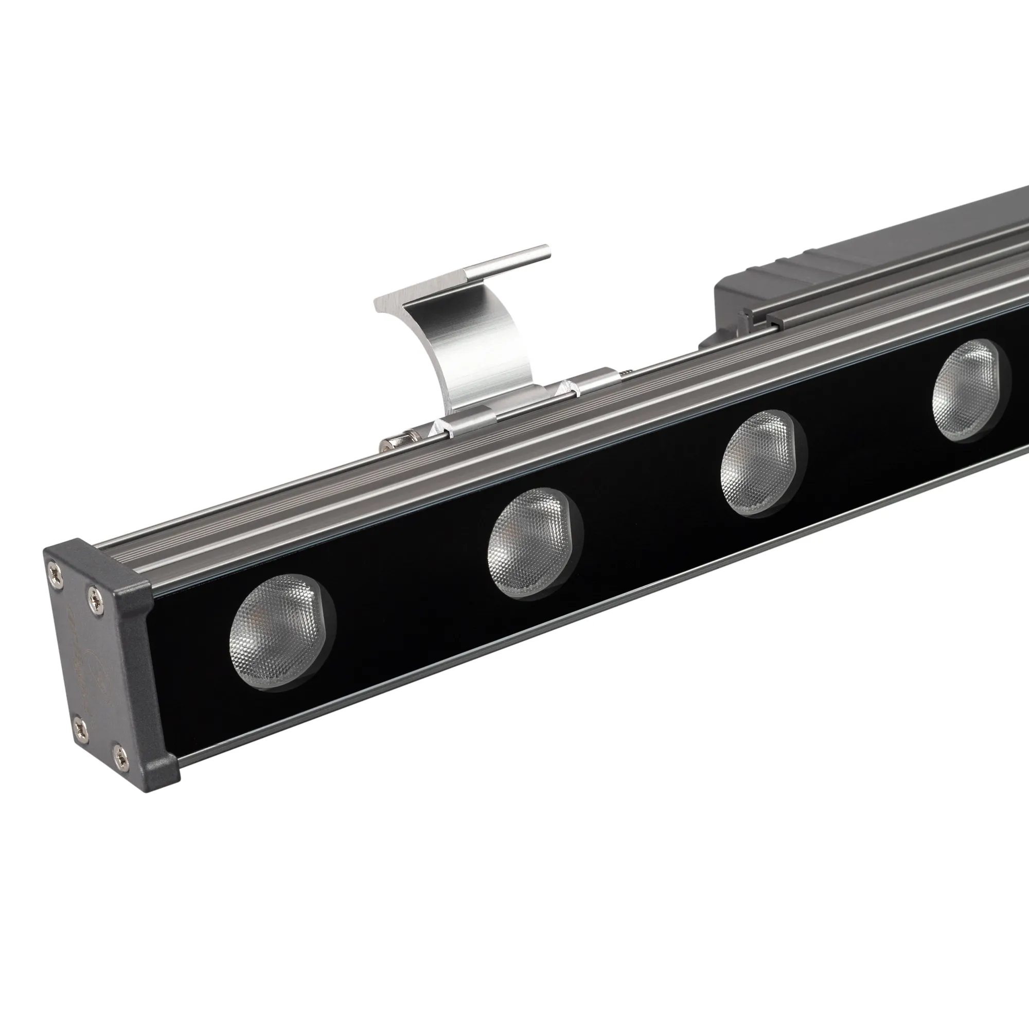 Линейный прожектор AR-LINE-500-9W Warm3000 (GR, 15x60 deg, 230V) (Arlight, IP65 Металл, 3 года) - изображение товара