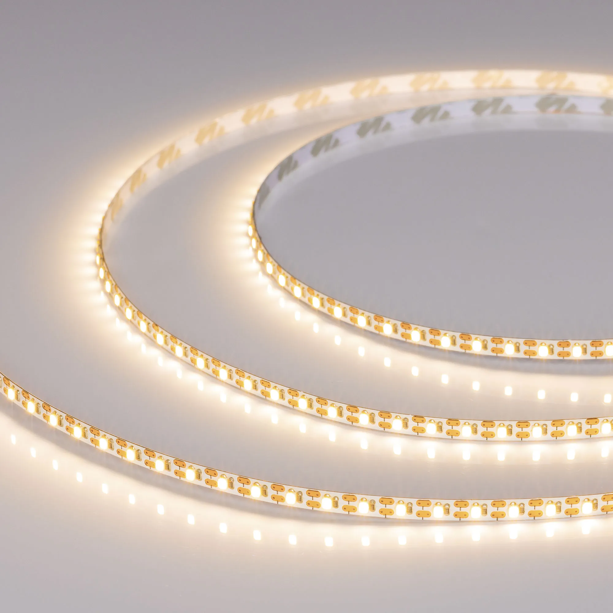 Лента FC-M160-4mm 24V Warm3500-CX1 (10 W/m, IP20, 5m) (Arlight, резка 1 светодиод) - изображение товара