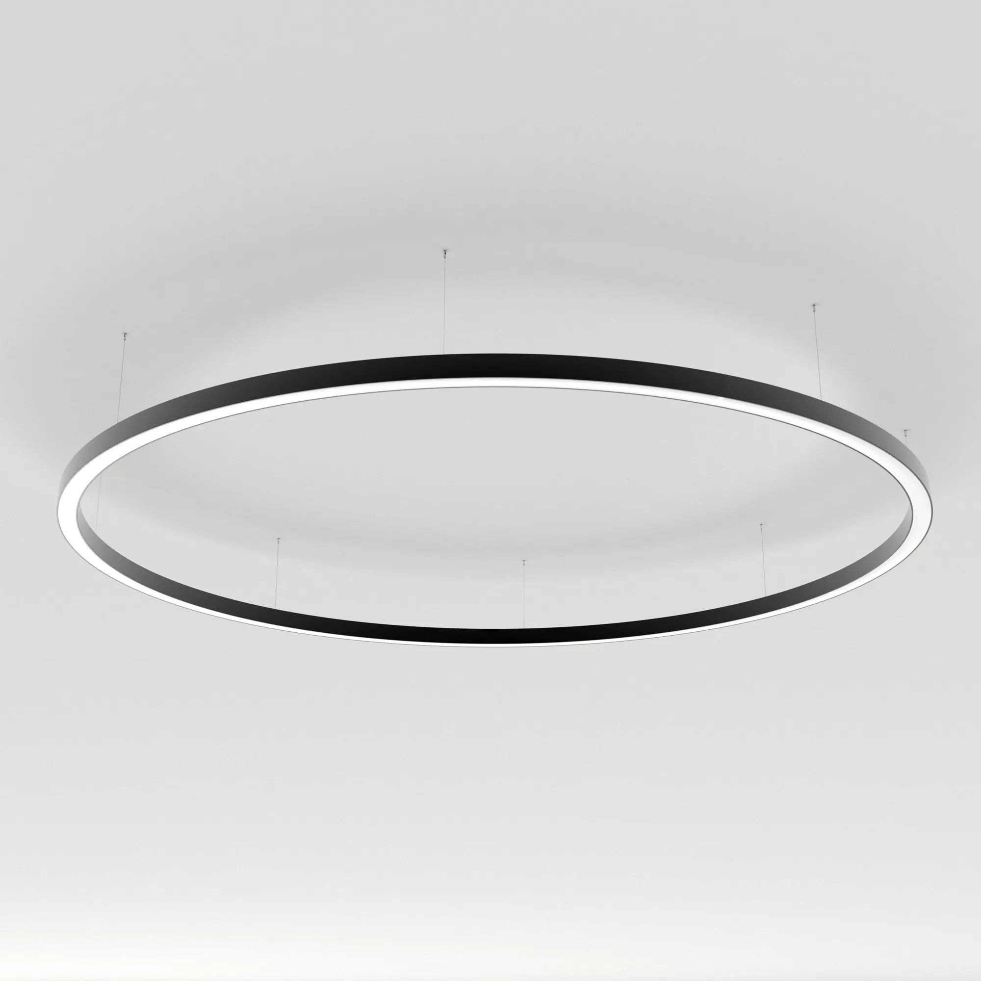 Светильник SP-LINE-HANG-ARC-O3535-D3000-204W Day4000 (BLACK, 230V) (Arlight, Металл)