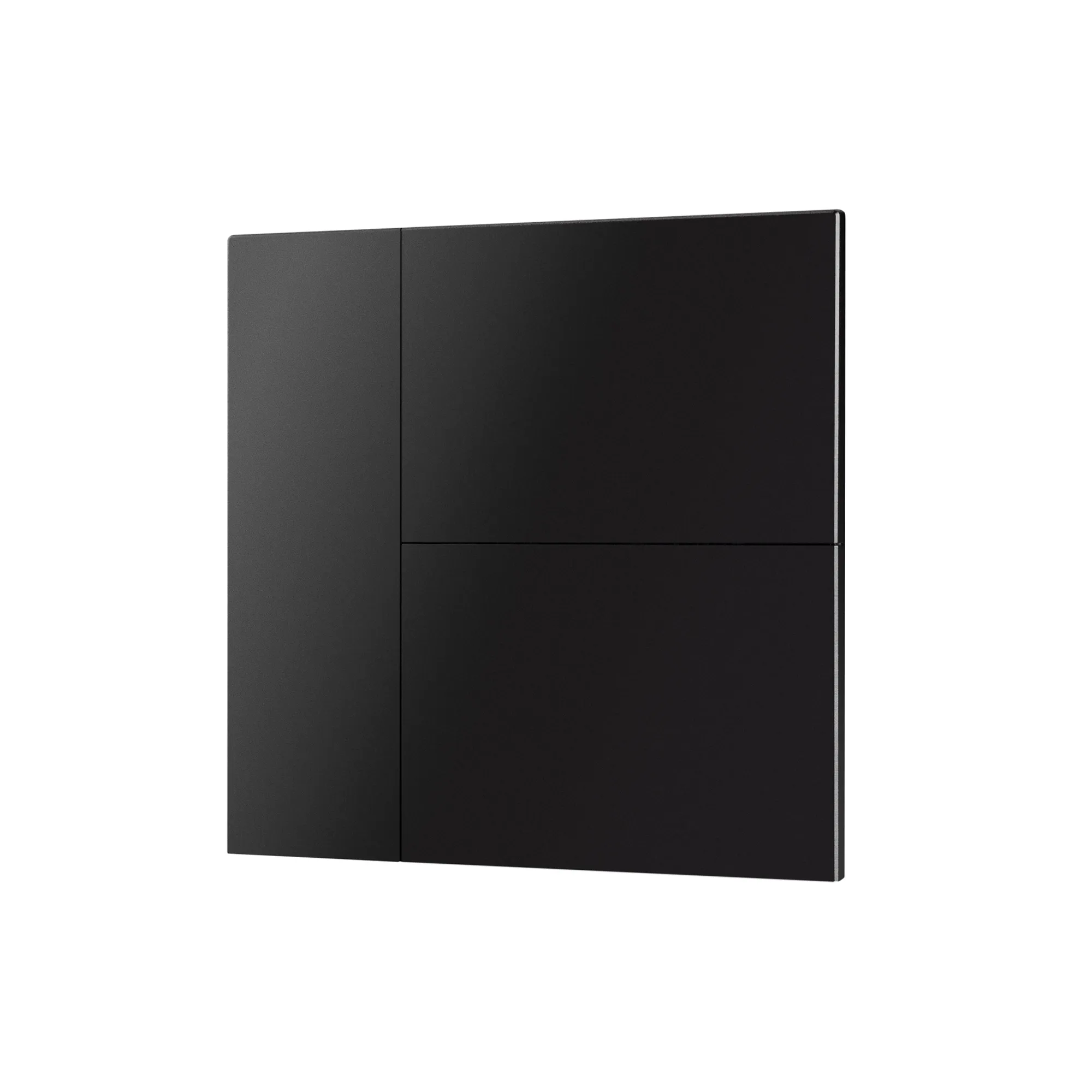 INTELLIGENT ARLIGHT Накладка панели KNX-23-3G-SUF Black (Backlightless) (IARL, IP20 Металл, 2 года) - изображение товара