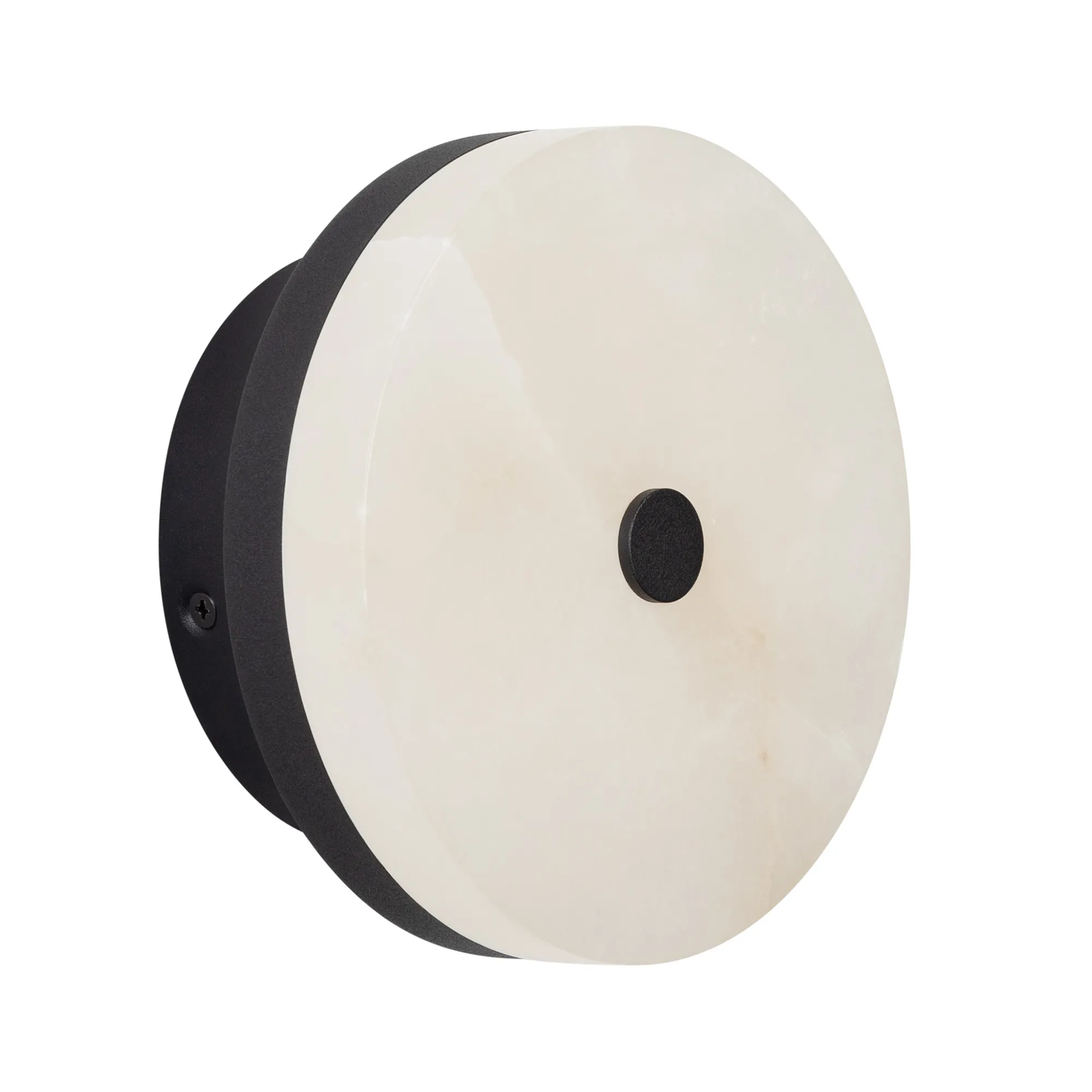 Светильник SP-MENTA-WALL-R165-12W Warm2700 (BK, 130 deg, 230V) (Arlight, IP20, Мрамор, 5 лет)