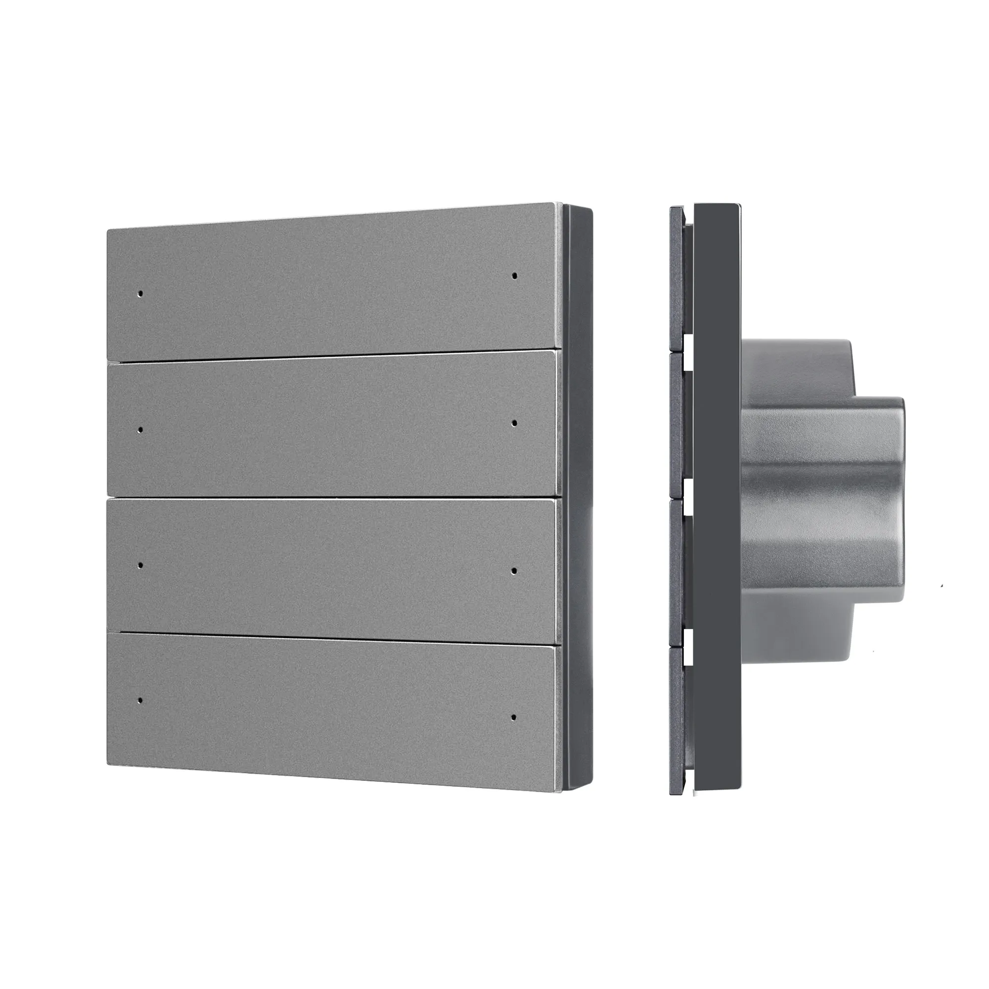 INTELLIGENT ARLIGHT Кнопочная панель SMART-ZB-801-22-1G-8SC-MULTI-IN Grey (230V) (IARL, IP20 Пластик, 5 лет) - изображение товара
