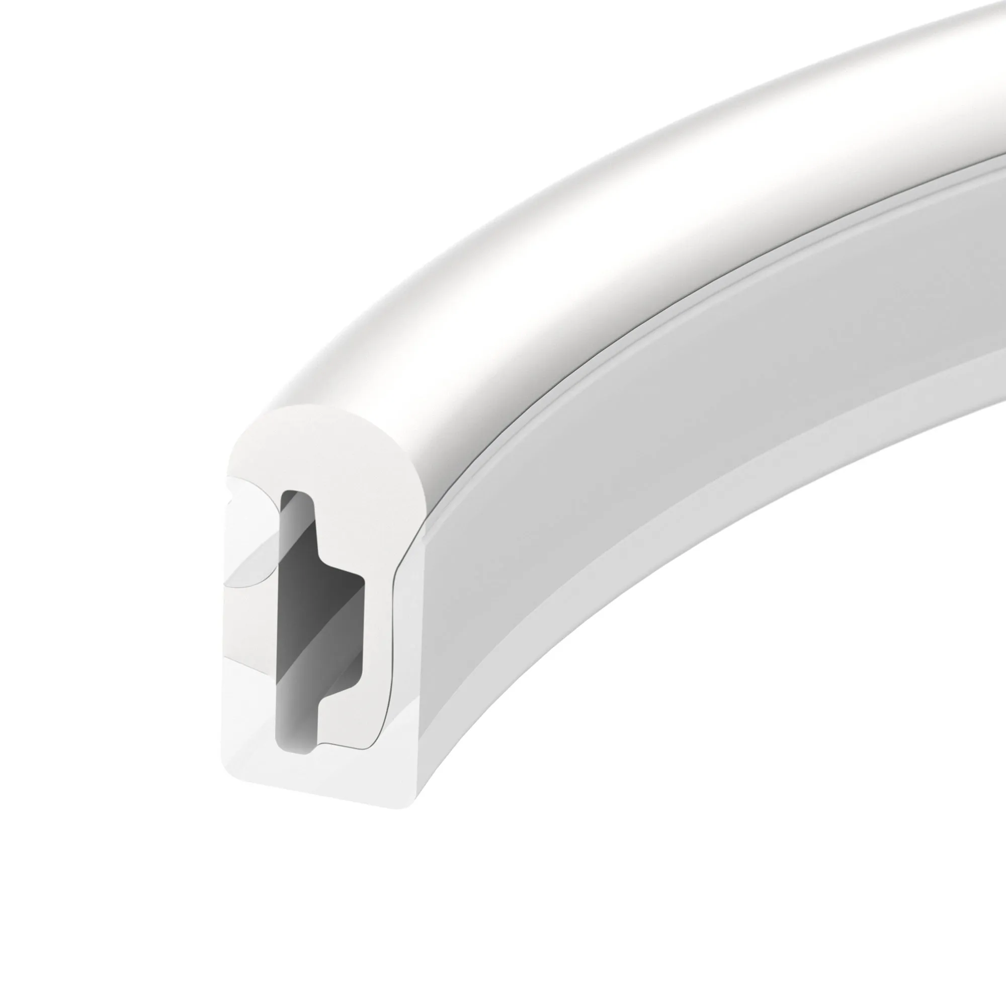 Силиконовый профиль WPH-FLEX-0613-SIDE-S8-20m WHITE (Arlight, Силикон) - изображение товара
