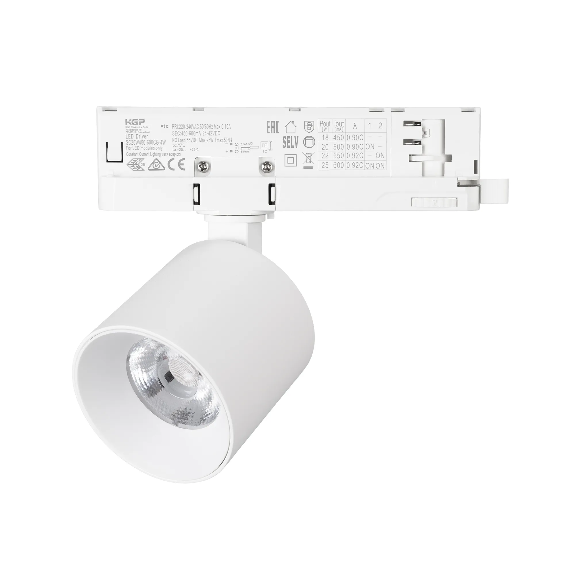 Светильник LGD-DYKE-4TR-R75-16W Day4000 (WH, 50 deg, 230V) (Arlight, IP20 Металл, 5 лет)