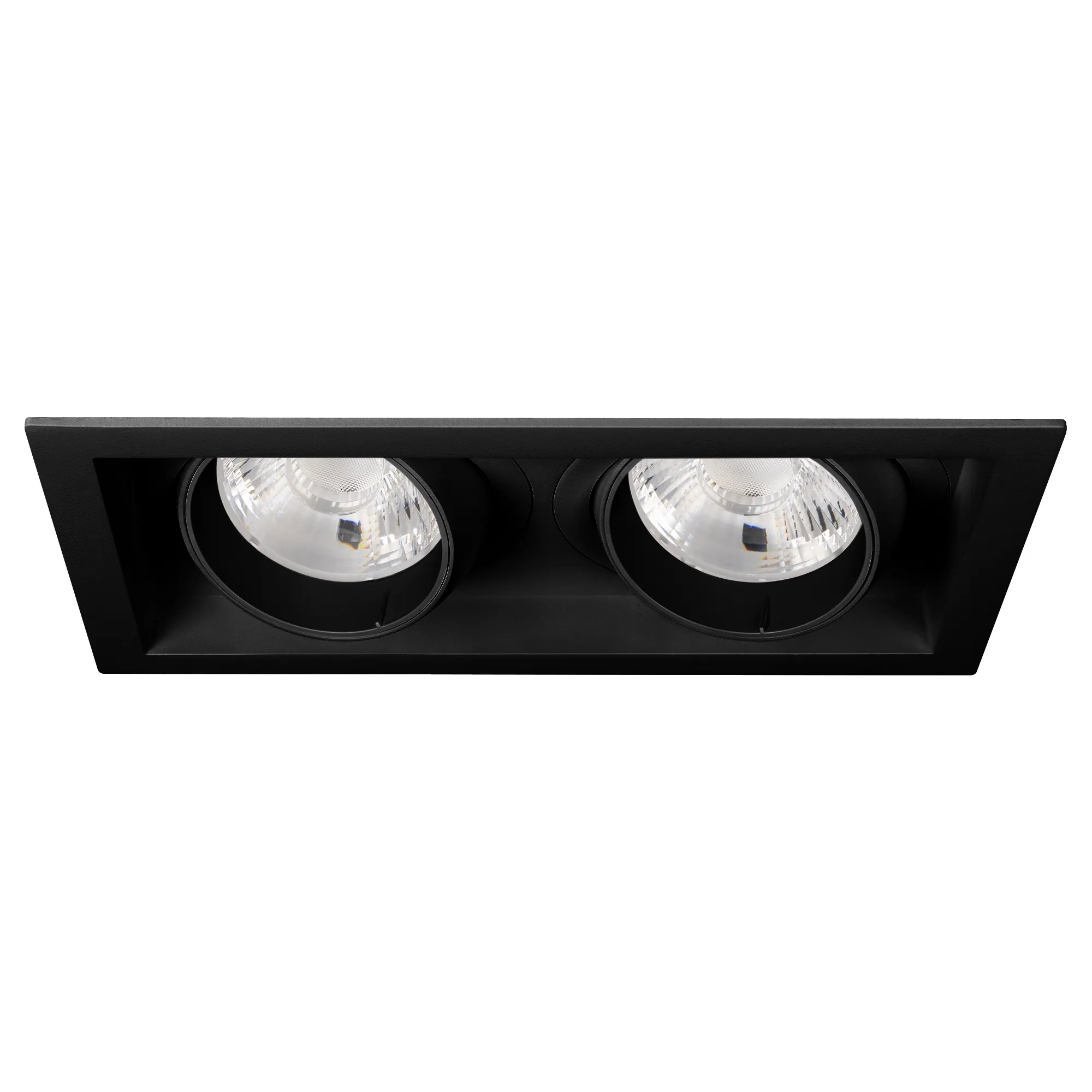 Светильник MS-VORTEX-BUILT-S250x140-2x30W Warm3000 (BK-BK, 17 deg, 230V) (Arlight, IP20 Металл, 5 лет)
