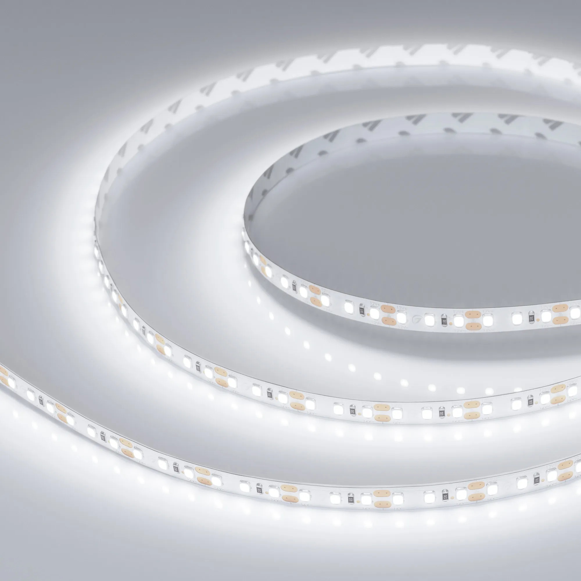 Лента светодиодная RT-A120-8mm 12V White6000 (14.4 W/m, IP20, 2835, 5m) (Arlight, Открытый) - изображение товара