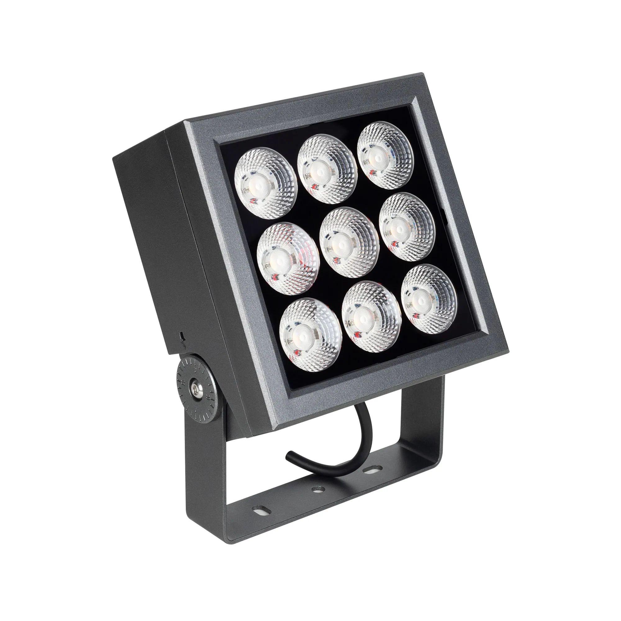 Светильник ALT-BLOCK-S185x185-36W Warm3000 (GR, 15 deg, 230V) (Arlight, IP66 Металл, 3 года) - изображение товара