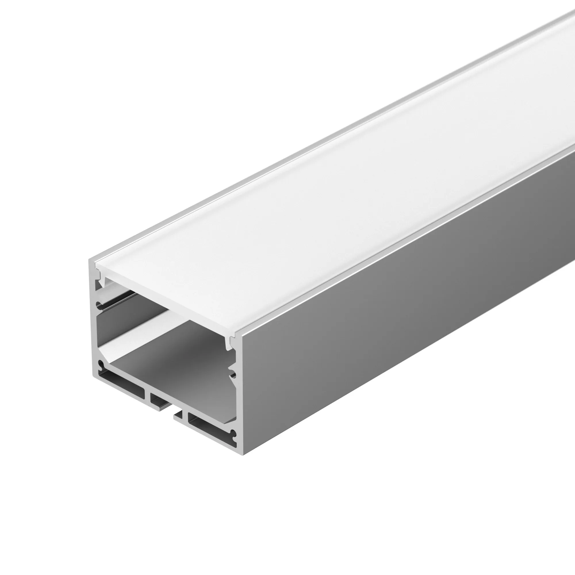 Профиль с экраном SL-LINE-4932-2500 ANOD+OPAL (Arlight, Алюминий) - изображение товара