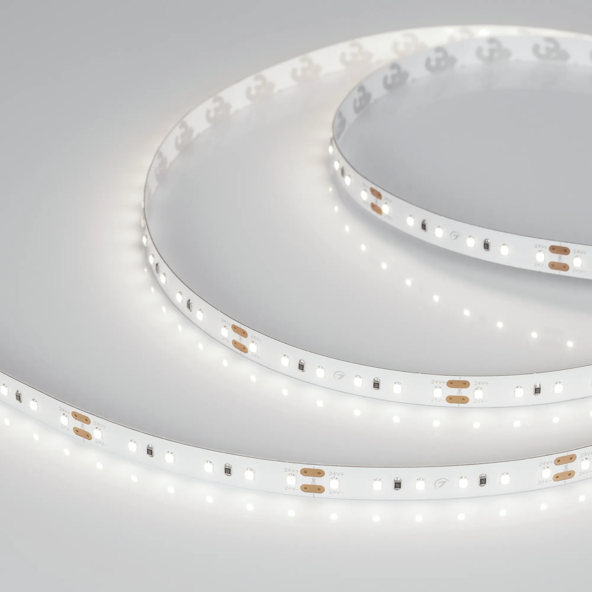 Лента светодиодная MICROLED-M120-8mm 24V Day5000 (6.5 W/m, IP20, 2216, 5m) (Arlight, Открытый) - изображение товара