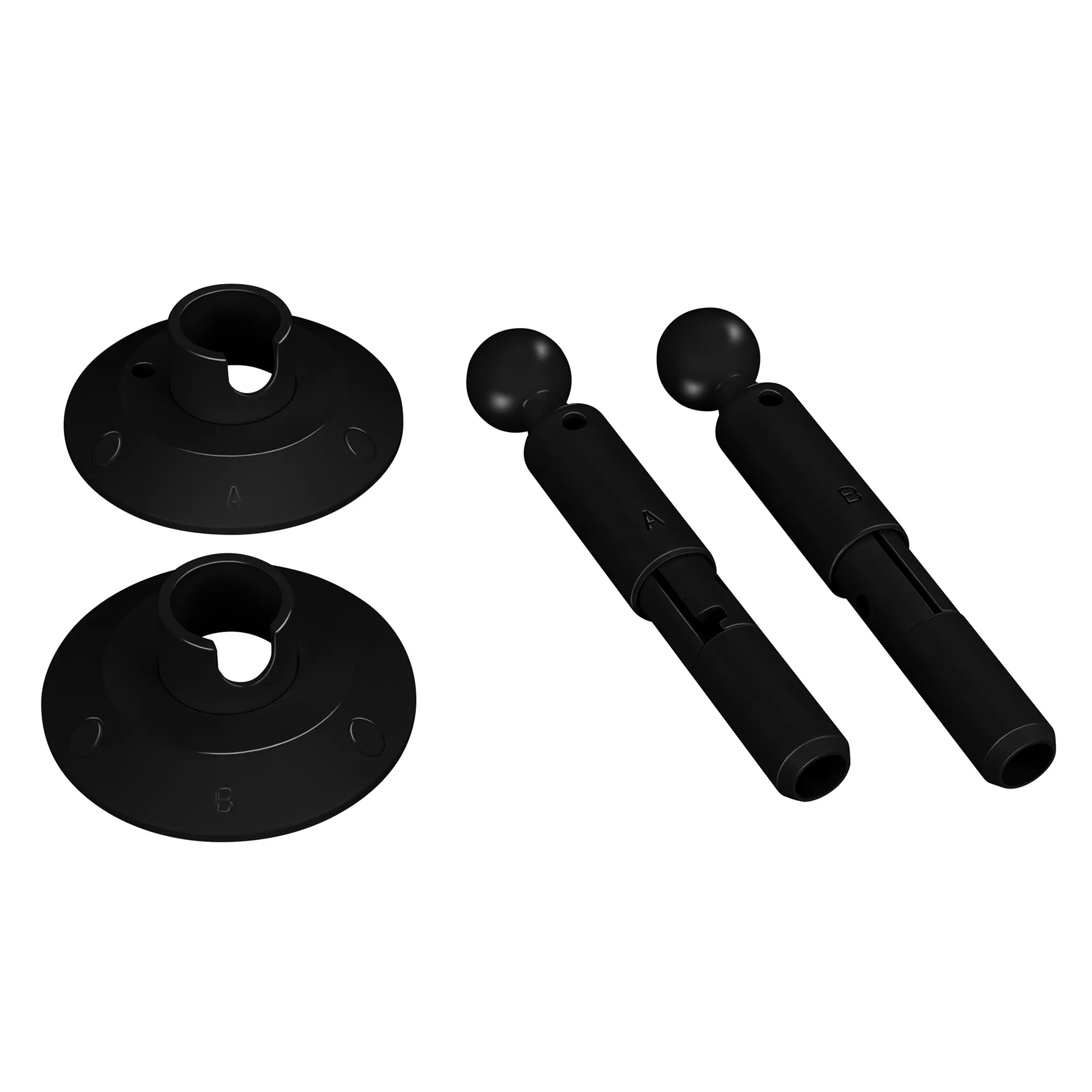 Крепление MOONLIGHT-ROUND-D13-S-KIT Black (Arlight, Металл) - изображение товара