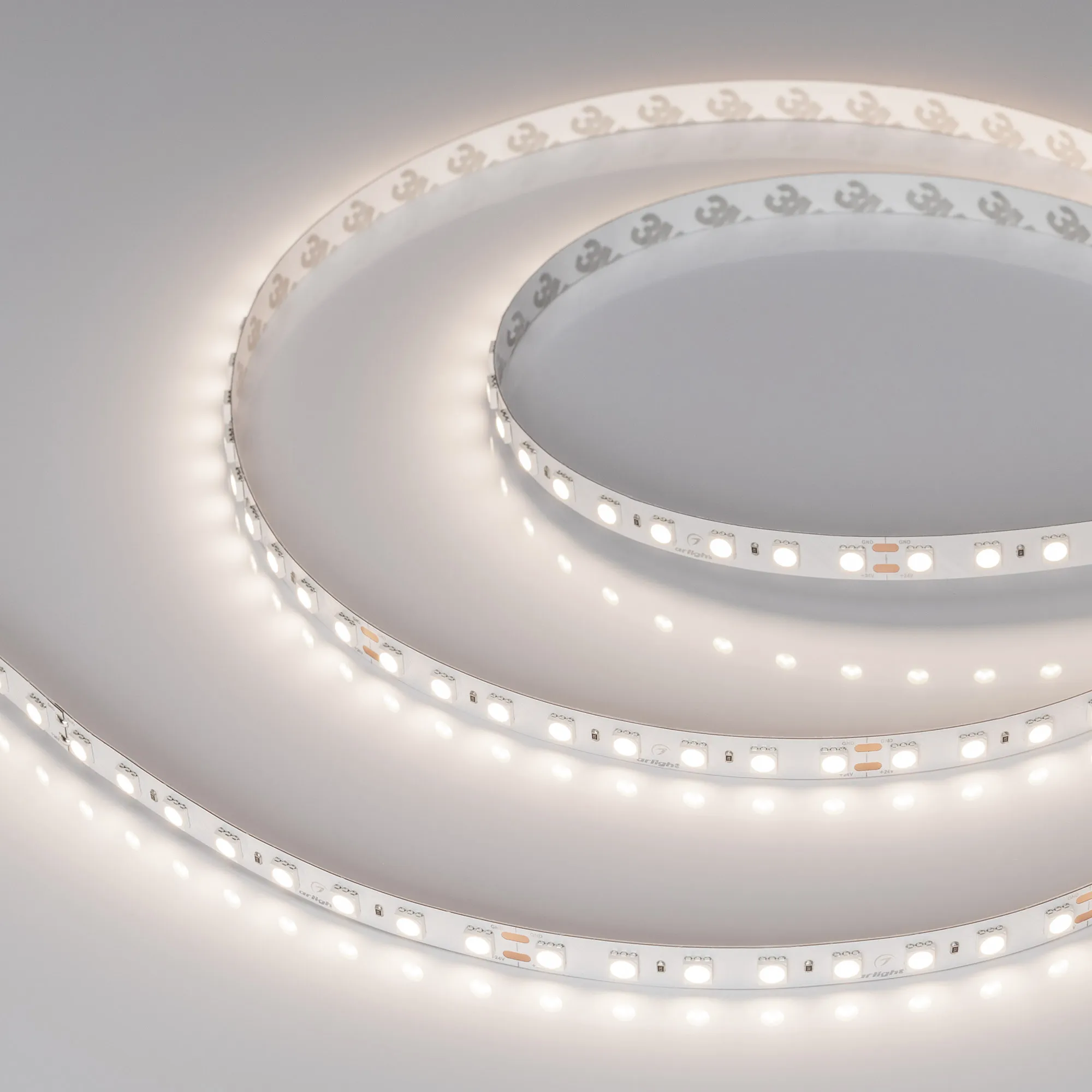 Лента светодиодная UL-B80-10mm 24V Day4000 (11 W/m, IP20, 5m) (Arlight, 7 лет) - изображение товара