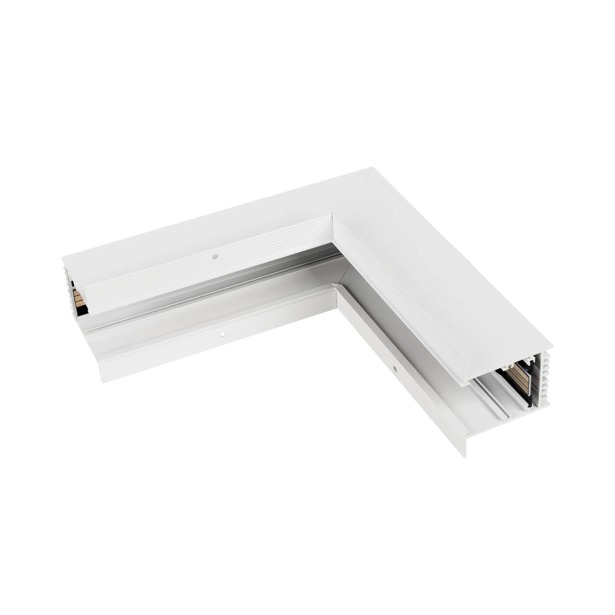 Коннектор угловой MAG-CON-4560-F-L90-INT (WH, внутренний) (Arlight, IP20 Металл, 3 года) - изображение товара