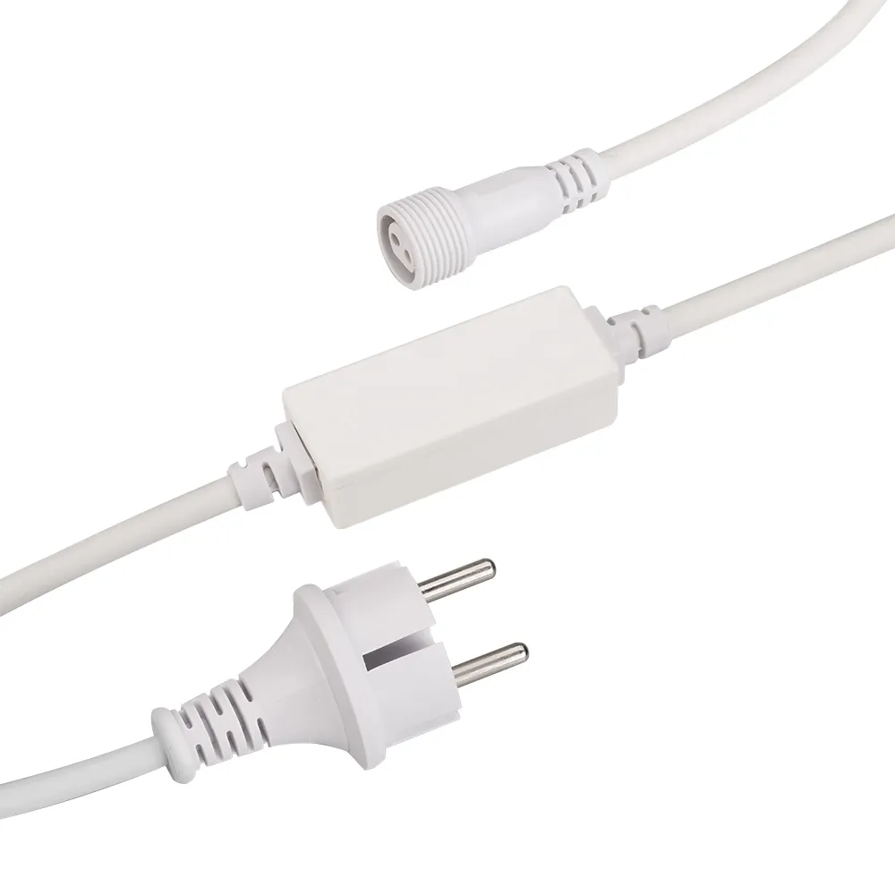 Шнур питания ARD-CLASSIC-STD-1.5M White (230V, 1.6A) (Ardecoled, Закрытый) - изображение товара