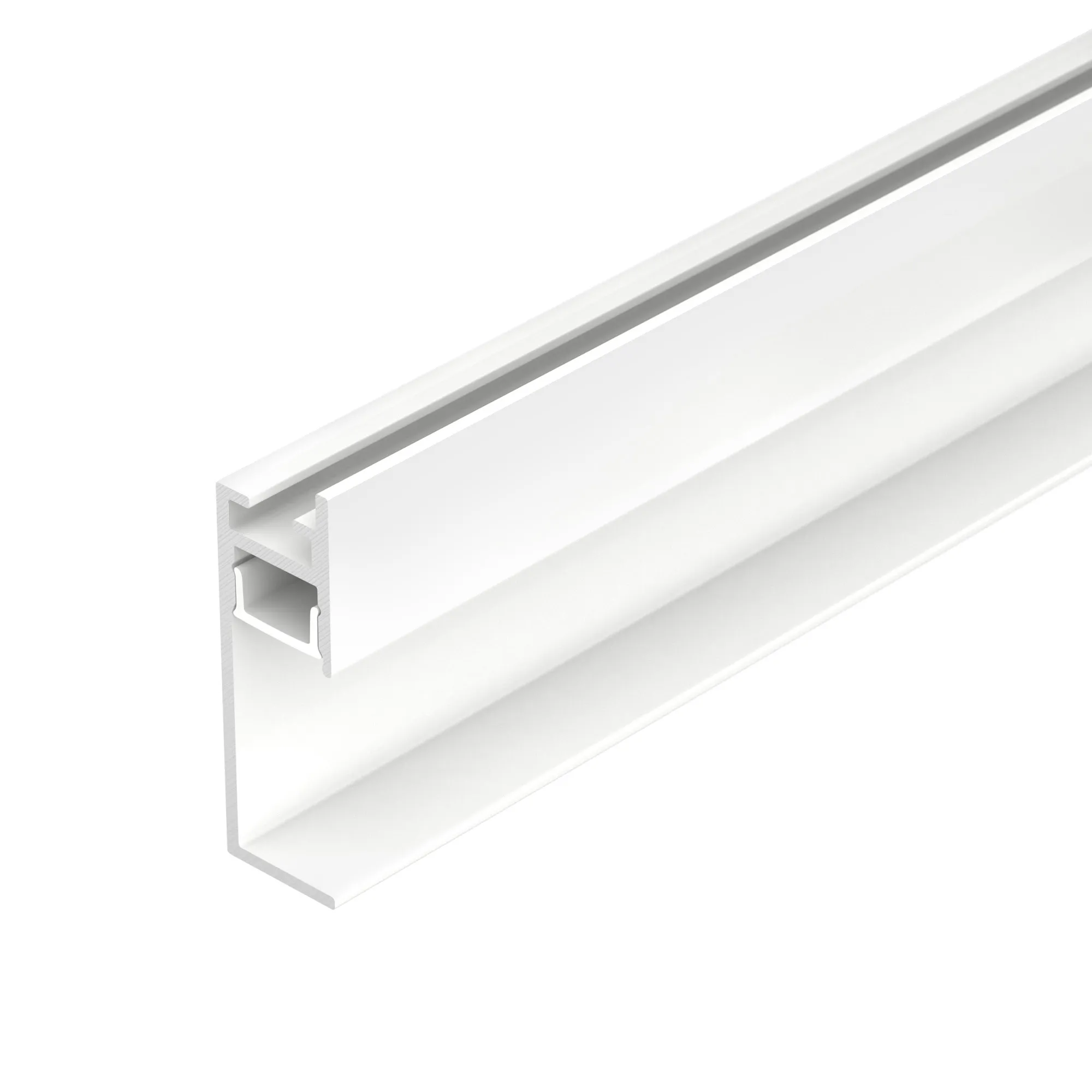 Профиль PLINTUS-H35-F-2000 WHITE (Arlight, Алюминий) - изображение товара