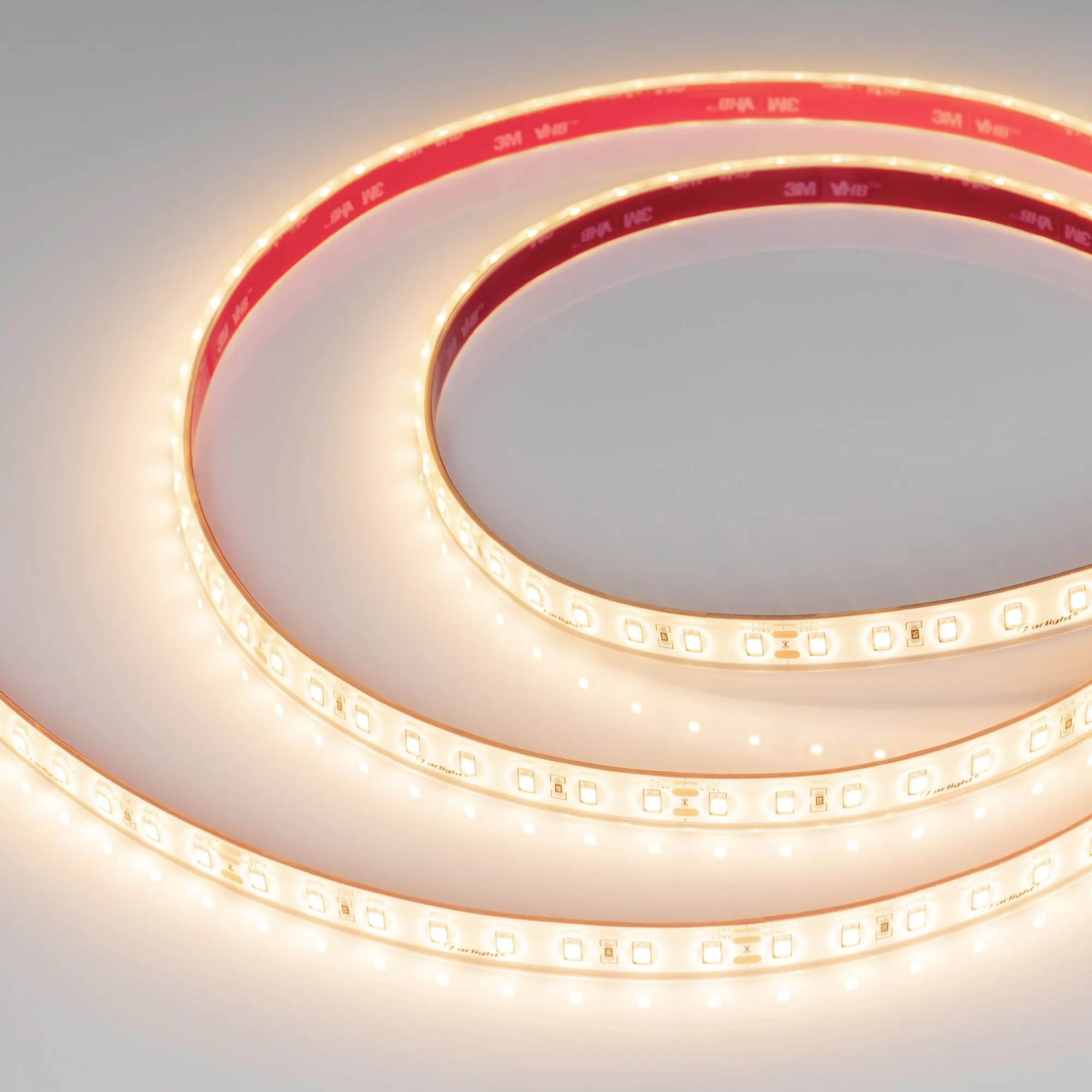 Лента светодиодная герметичная RTW-PS-A80-12mm 24V Warm3000 (4.8 W/m, IP67, TWP100, 5m) (Arlight, -) - изображение товара