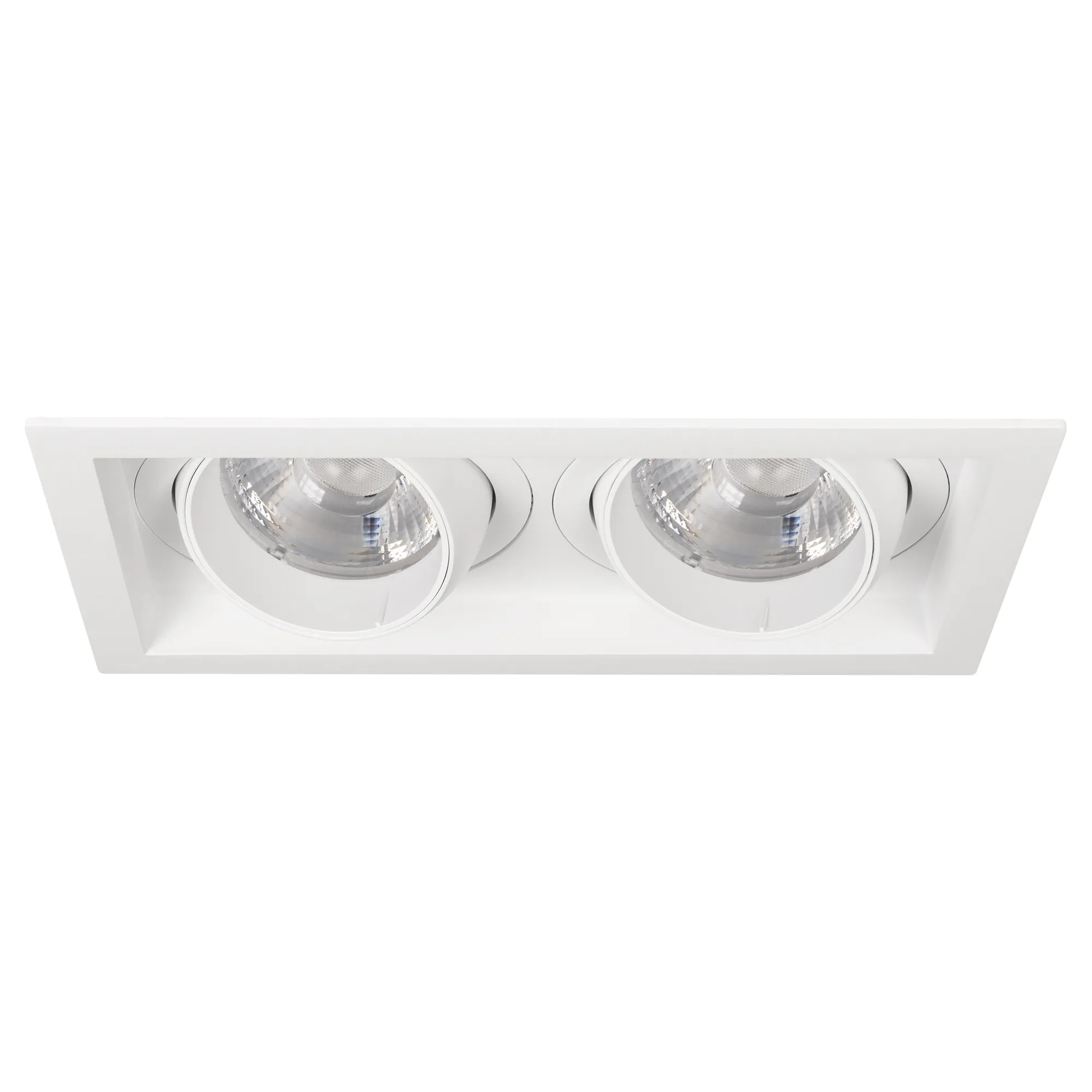 Светильник MS-VORTEX-BUILT-S250x140-2x30W Warm3000 (WH-WH, 30 deg, 230V) (Arlight, IP20 Металл, 5 лет) - изображение товара