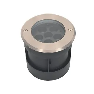 Светильник LTD-DAFNA-GROUND-R130-11W Warm3000 (SL, 20 deg, 230V) (Arlight, IP67 Металл, 5 лет)