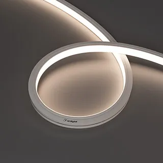 Лента герметичная MOONLIGHT-TOP-A140-13x12mm 24V Day4000 (9.6 W/m, IP67, 0,5m, wire x1) (Arlight, Образец) - изображение товара